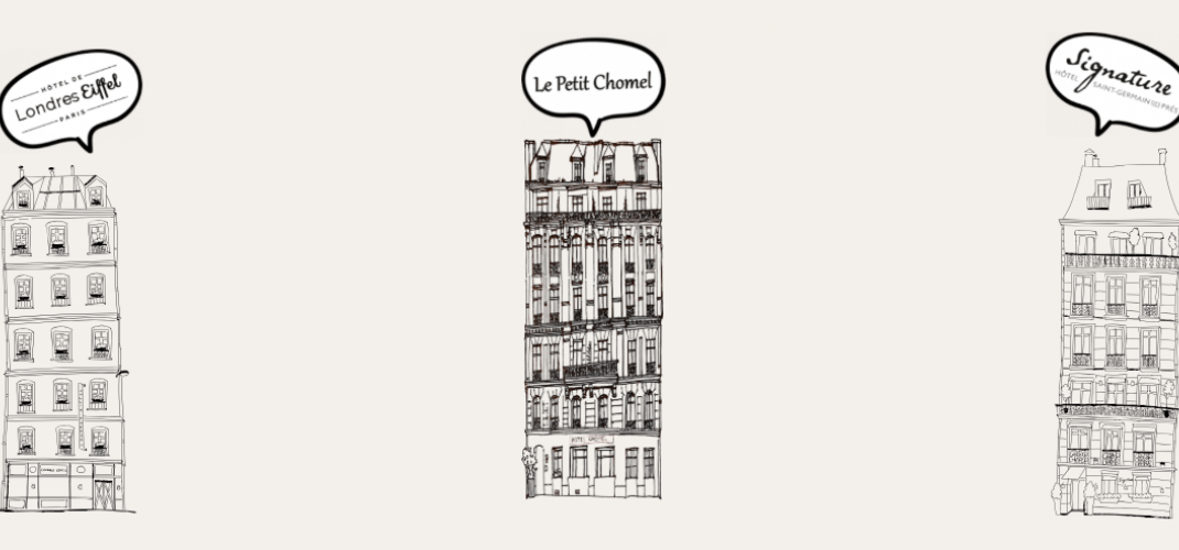 3 homes 1 family in paris <br>1 stay