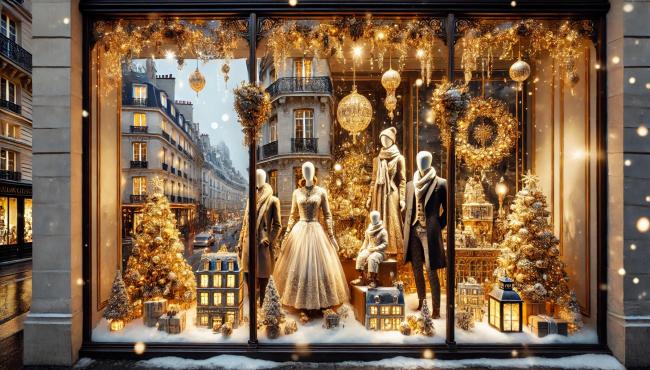 Christmas windows 2024