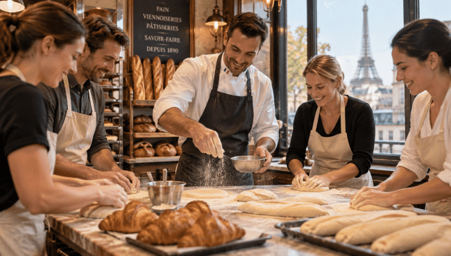 Dans les coulisses de la boulangerie française