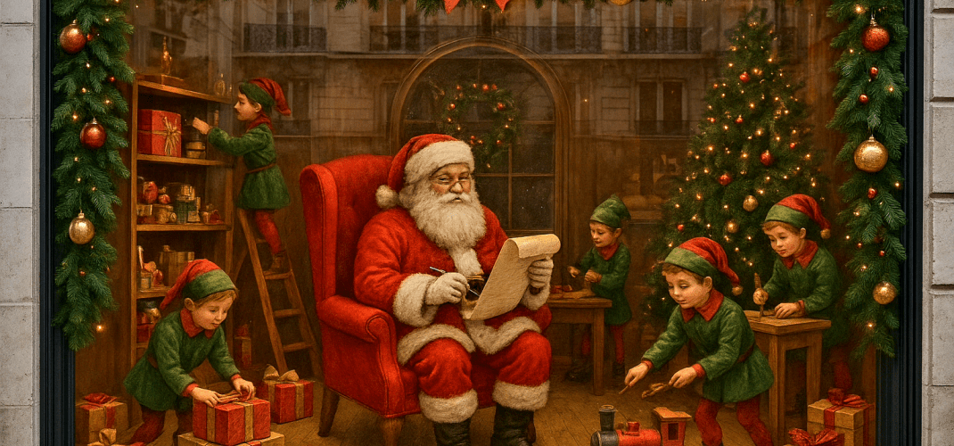 Christmas 2025 window displays